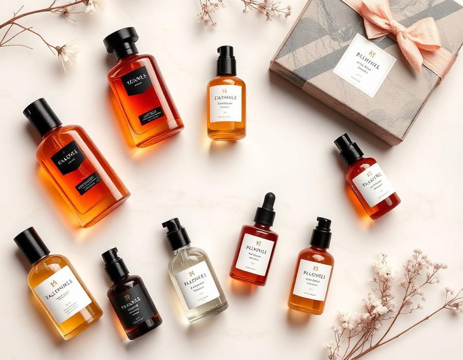 Fragrance category — wholesale flatlay
